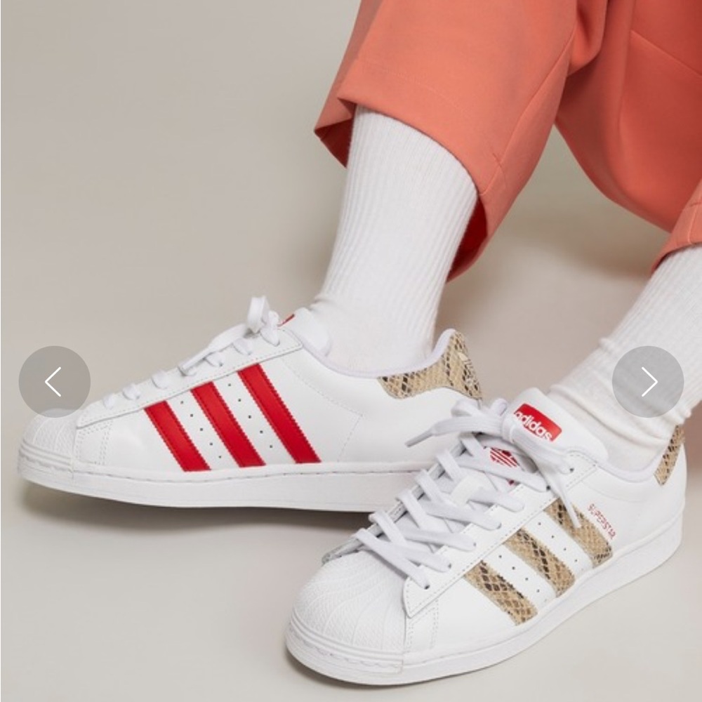 Adidas Superstar snakeskin